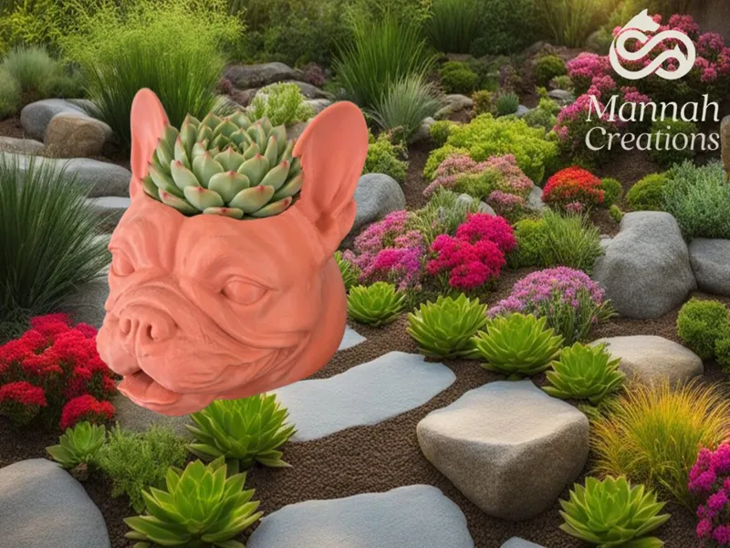 Planter - French Bulldog
