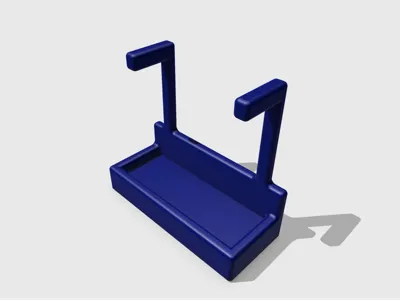 Bambu Lab Scraper Tape Holder (Back Mount)