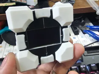 Portal Cube enclosure for OLED 1.3 