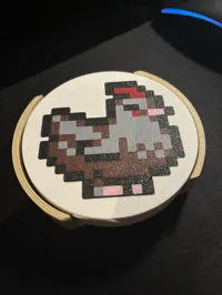 Void chicken coaster + holder