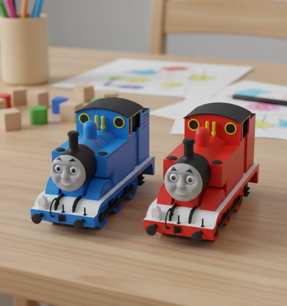 Thomas y sus amigos - Modelo de impresión 3D gratuito - MakerWorld