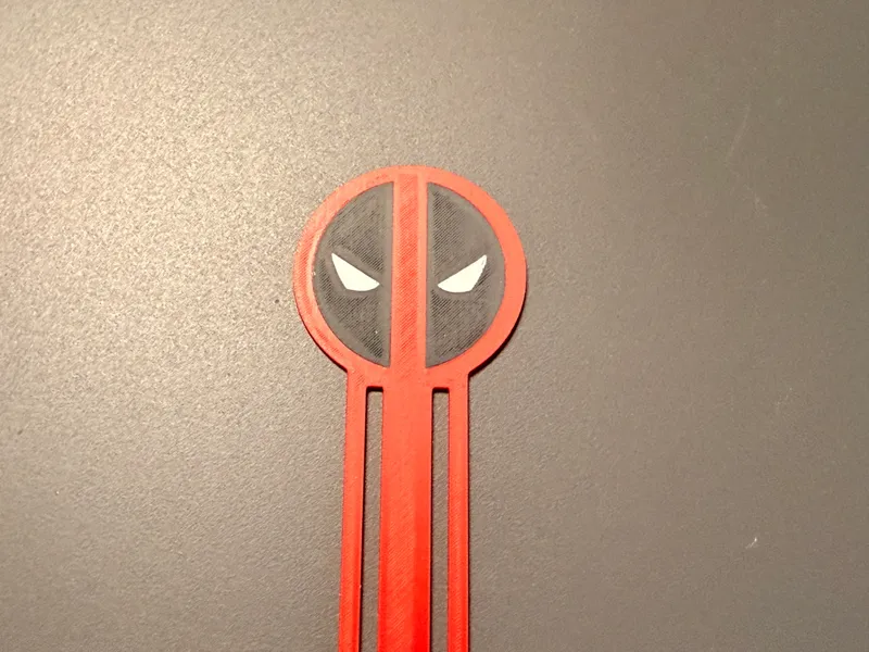 Deadpool Logo Bookmark