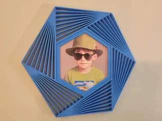 Hexagon Picture Frame