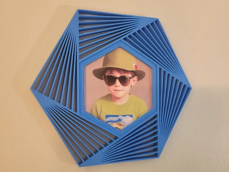 Hexagon Picture Frame