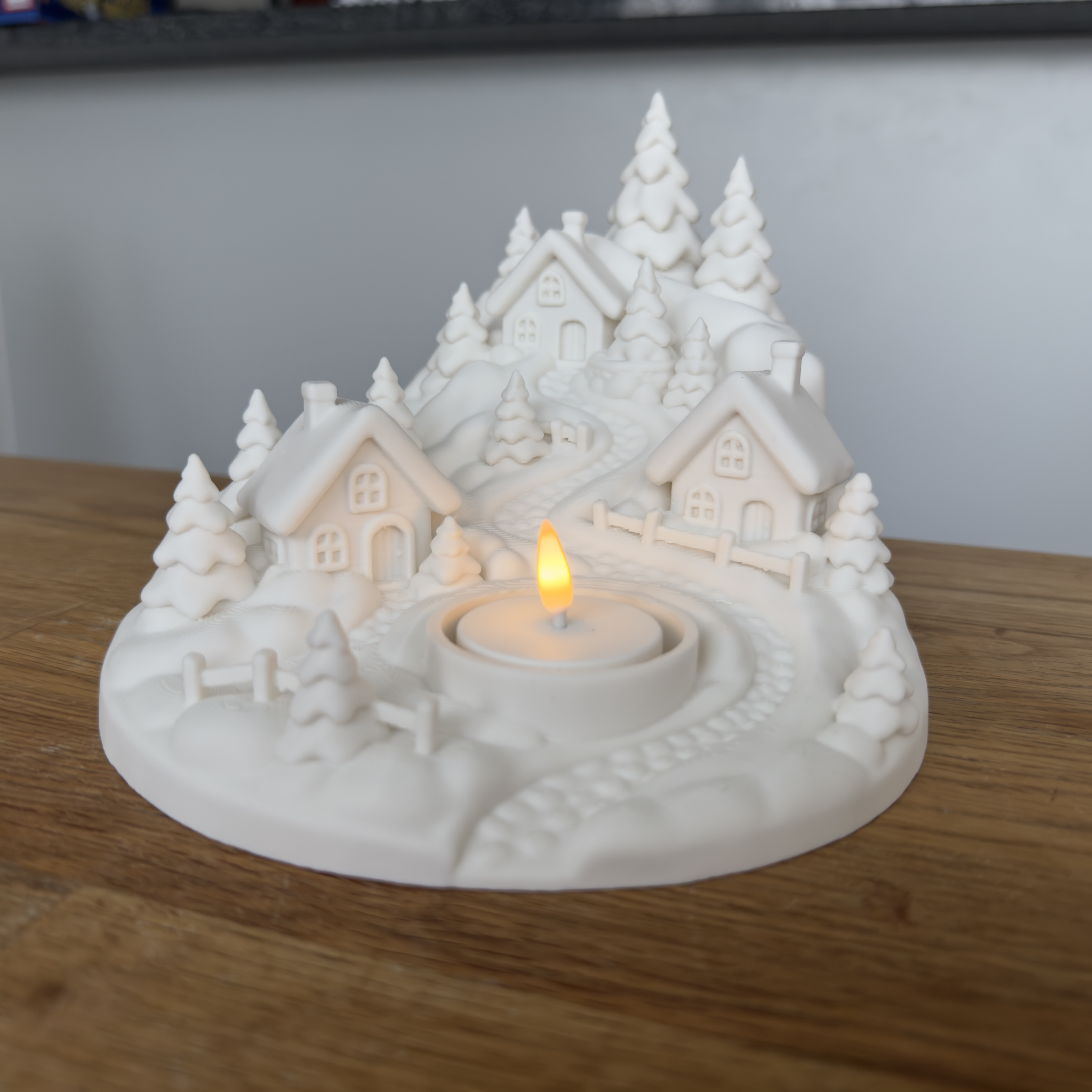 Christmas Village LED Tealight Holder | Winterdorf - 1