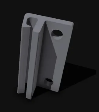 Friction Fit Headliner Clip Mount