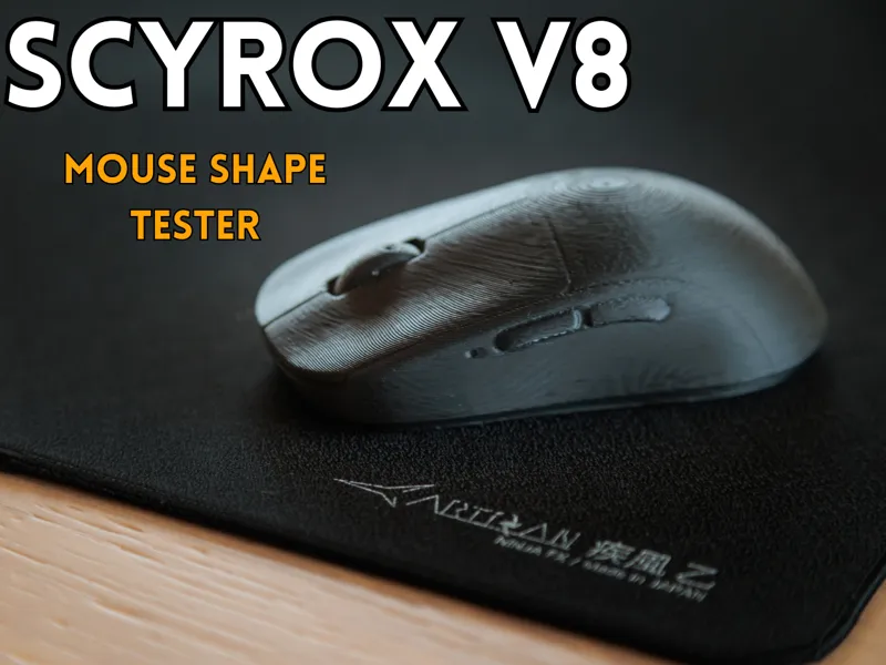 Scyrox V8 Mouse Shape Tester