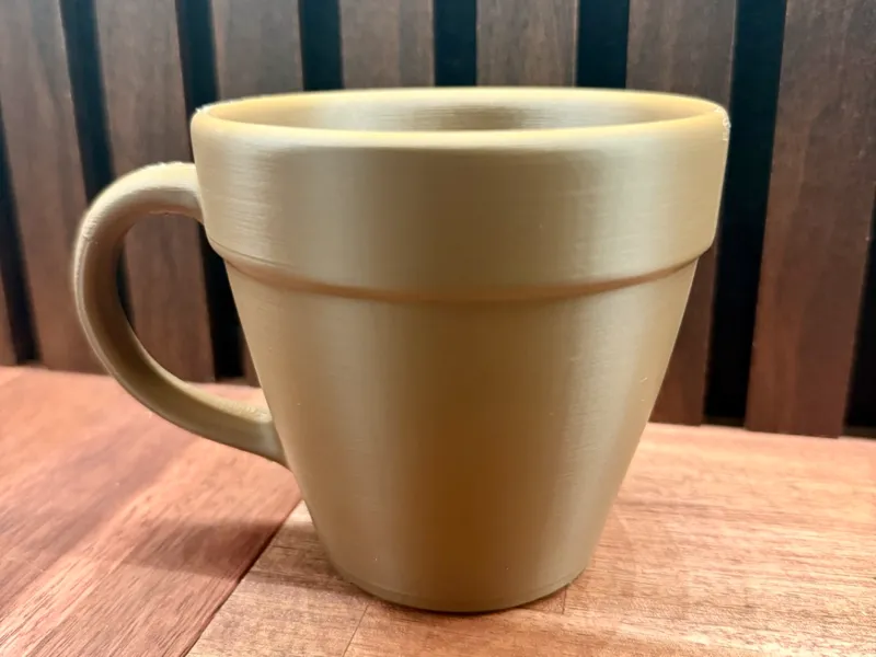 Terracotta Mug Planter