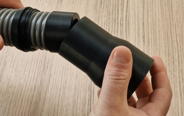 CUSTOM Vacuum hose adapter antitangle / swivelling