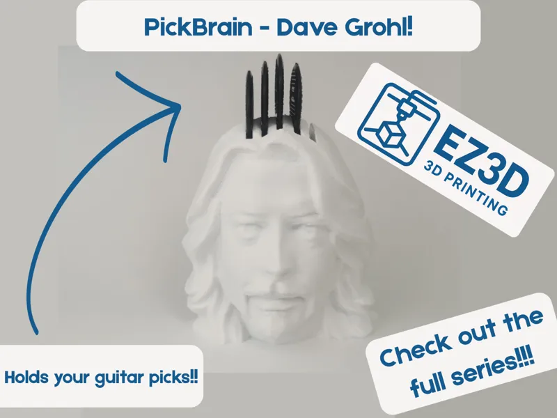 Pickbrain - Dave Grohl Guitar Pick Holder