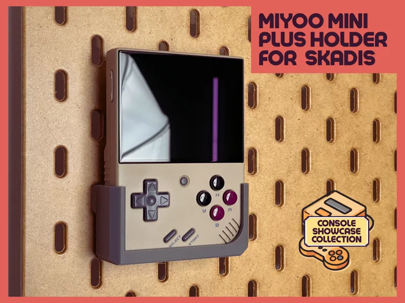 Miyoo Mini Plus Holder for Ikea Skadis