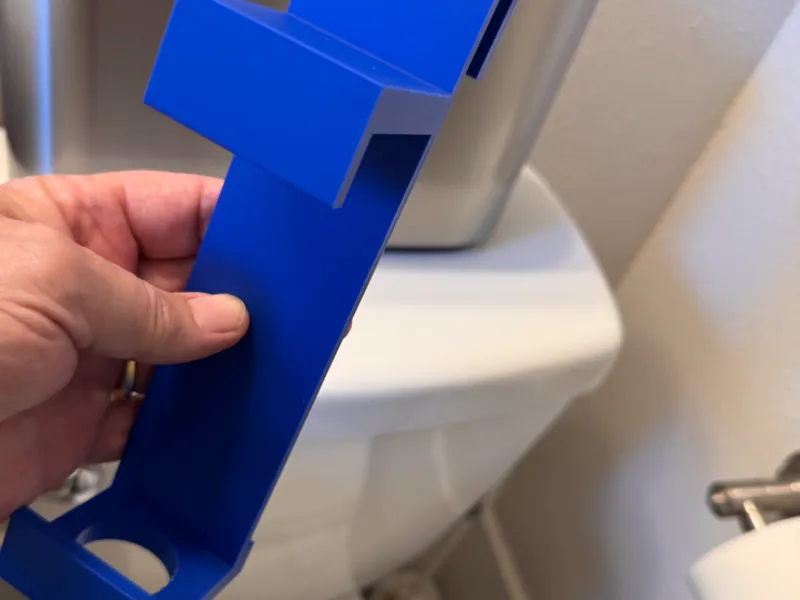 Toilet Tank Mount for Liquid Cleaner