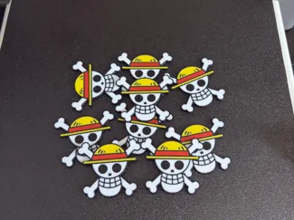 Luffy logo équipage du chapeau de paille 