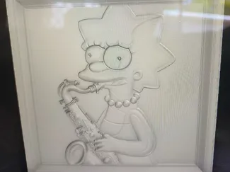 Lisa and bart simpson!
