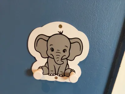 Elephant Child Hook