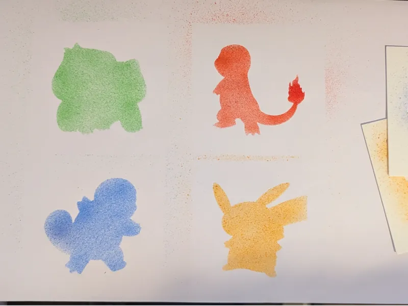 Pokemon Gen 1 - Spray paint stencils - All 151
