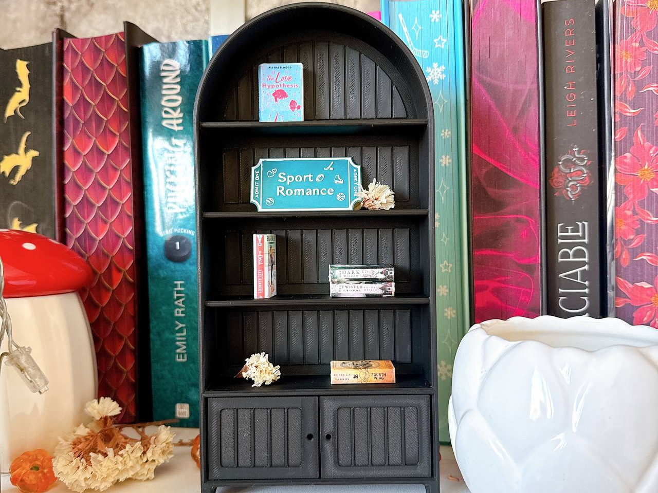 Estantería de Libros en Miniatura