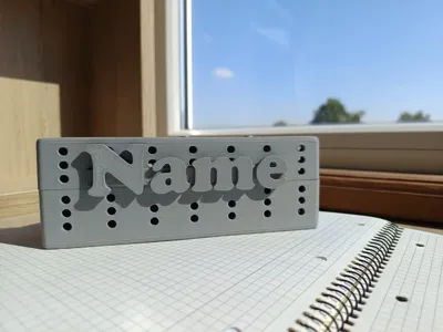 Customized pencil case