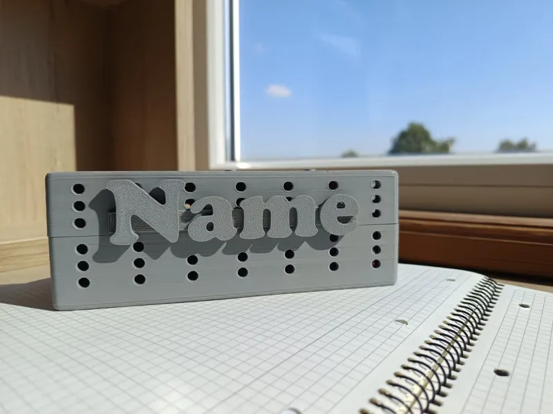Customized pencil case