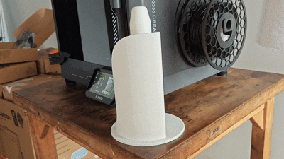 Kitchen Paper Towel Holder – Print-Ready Remix