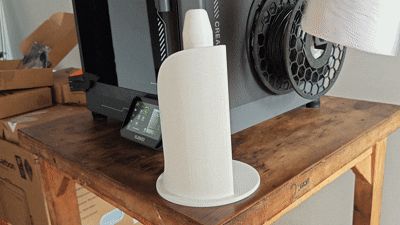 Kitchen Paper Towel Holder – Print-Ready Remix