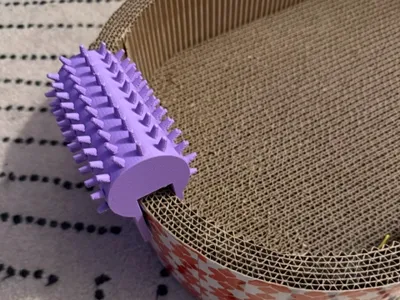 Cat Face Scratcher for  Bed from Costco