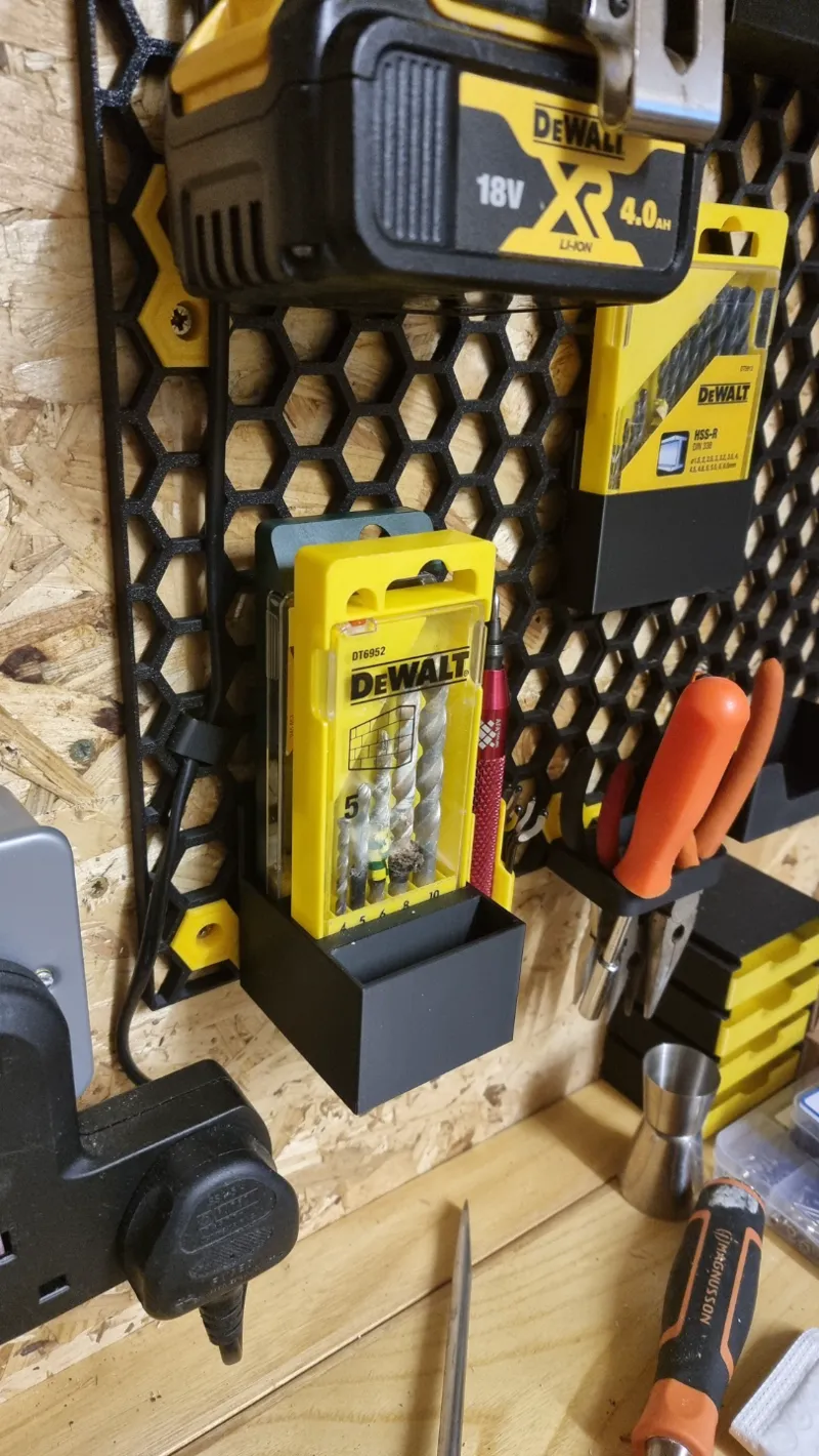 Drill Bit holder for HSW - for 3 drill bit cases