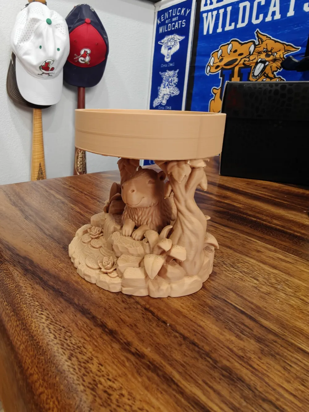 Tree Display Waterfall Capybara Display Stand - Free 3D Print Model - MakerWorld