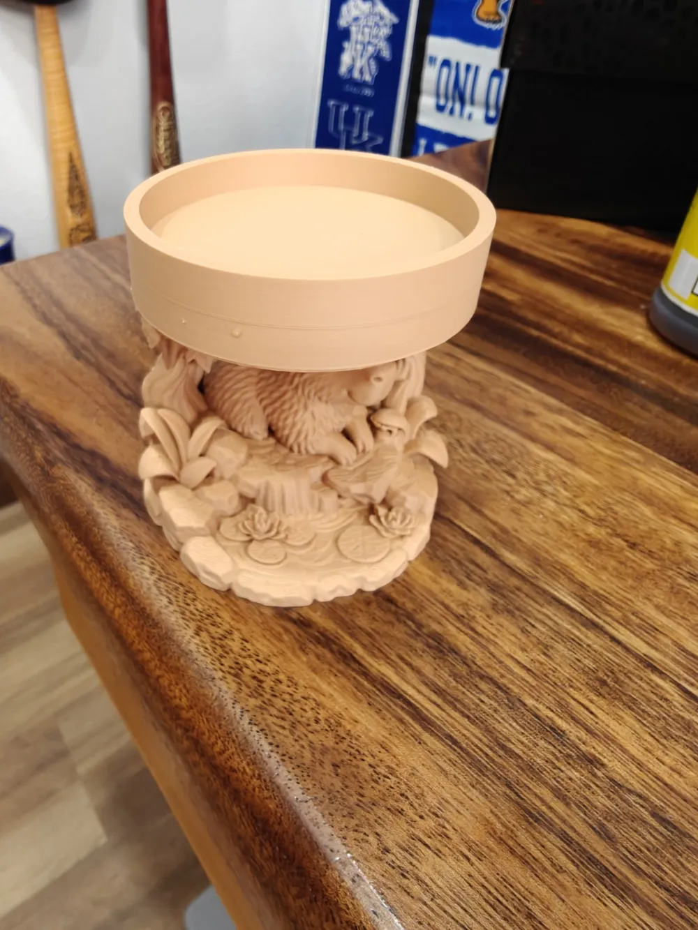 Tree Display Waterfall Capybara Display Stand - Free 3D Print Model - MakerWorld