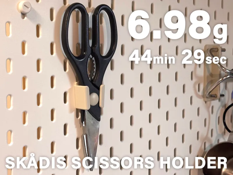 IKEA SKÅDIS Kitchen Scissors Holder
