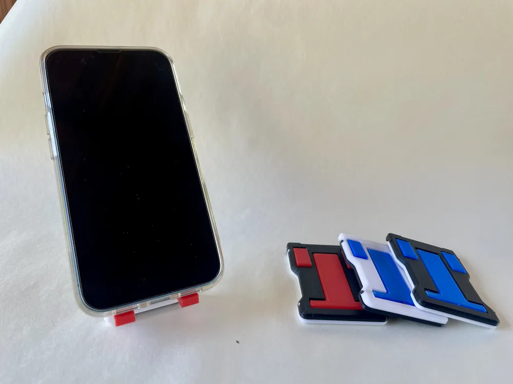 Foldable phone stand - Free 3D Print Model - MakerWorld
