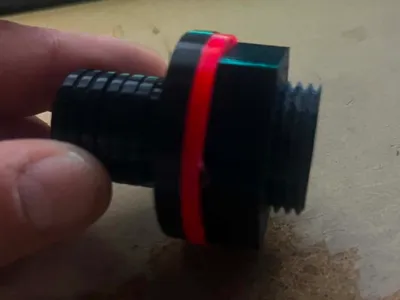 through-wall fitting for 20mm inner diameter pipes