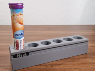 Effervescent Holder with Slider