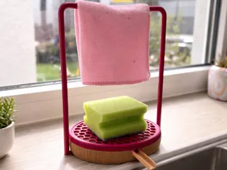 Smart Sink Drainer – Sponge´n Cloth Holder