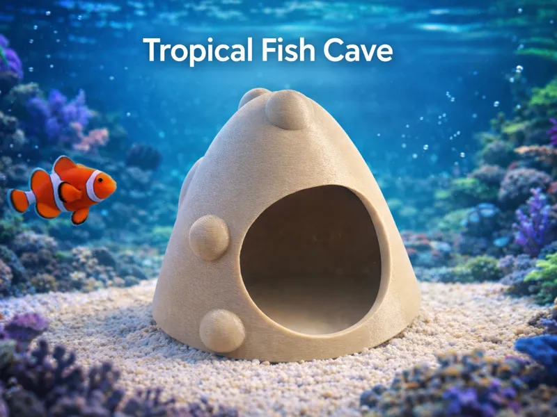 aquarium cave