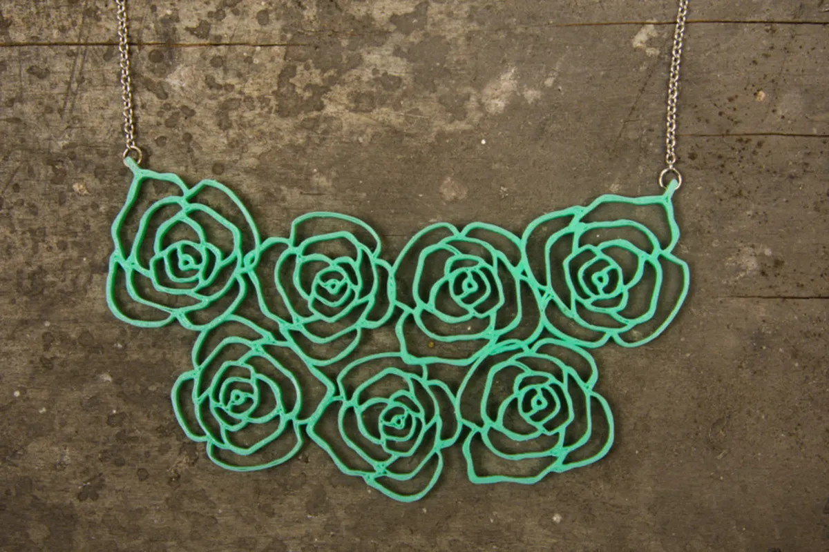 Collier fleur à faire soi-même
