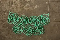 Collier fleur à faire soi-même — photo 1