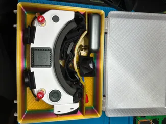 HDZERO goggles case - TrueRC patch - TBS Fusion