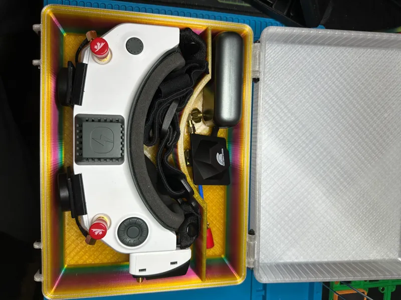 HDZERO goggles case - TrueRC patch - TBS Fusion 