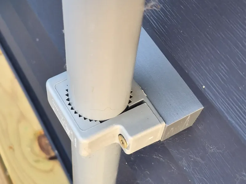 Vinyl Siding Conduit Clamp Spacer