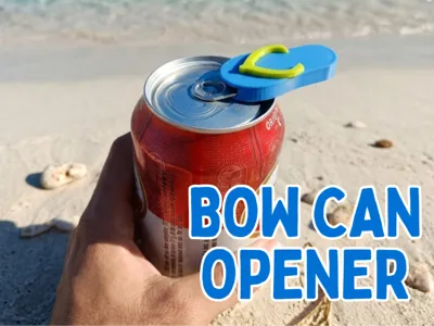 bow flip flip opener with magnet