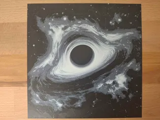 Hueforge Black Hole b&w