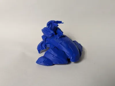 Halo Covenant Wraith tank - Free 3D Print Model - MakerWorld