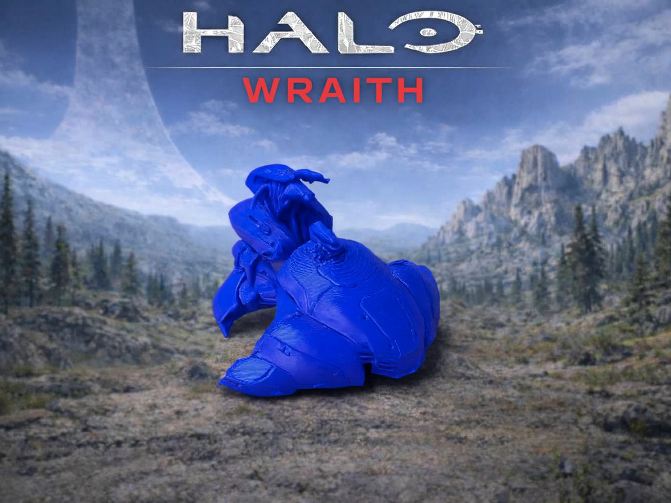 Halo Covenant Wraith tank