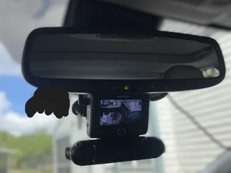 Pruveeo Dashcam Rearview Mirror Mount for Camry