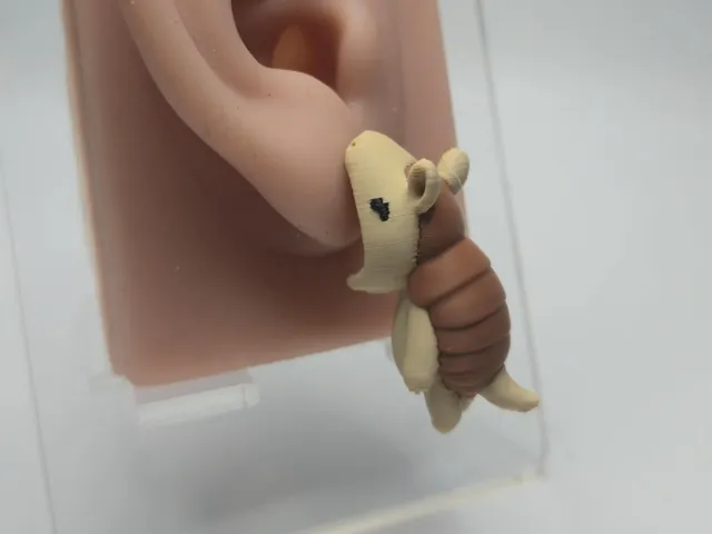 Armadillo Chomper Earrings