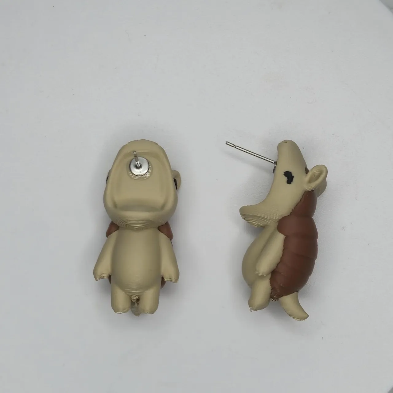 Armadillo Chomper Earrings view 2