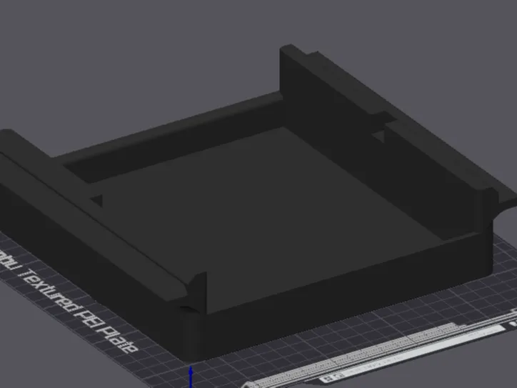 stackable tray with handles