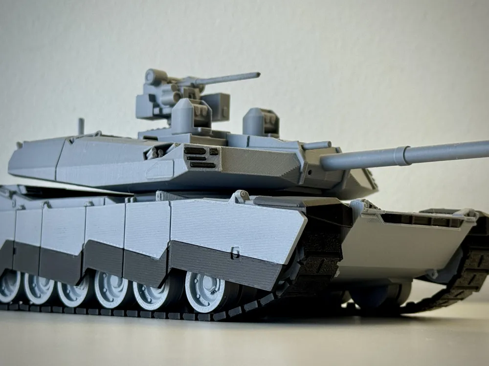 Abrams X US 4th-Gen Main Battle Tank 1/35 Scale - Free 3D Print