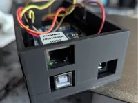 Boîtier Arduino Uno R3 avec capteur ultrasonique — photo 1